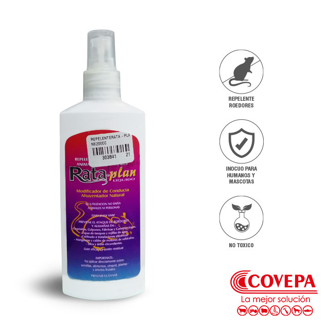 REPELENTE RATA-PLAN 200ML