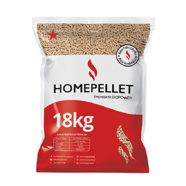 PELLET BOLSA DE 18 KG HOMEPELLET