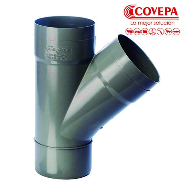 VEE PVC SANITARIO 40 X 40 MM